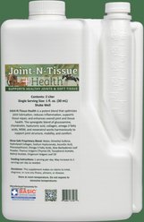 Basic Animal Health Joint N Tissue Health Liquid Horse Supplement, 64-fl oz