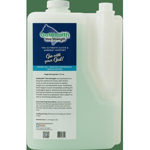 Basic Animal Health GutHealth Xtra Strength Liquid Horse Supplement, 32-fl oz