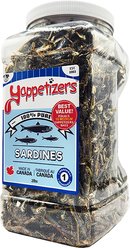 Yappetizers Sardines High Protein Grain-Free Dehydrated Dog Treats, 2-lb jar
