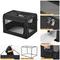 Show in main carousel: Veehoo Folding 3-Door Soft-Sided Dog Crate, Black, 3X-Large slide 4 of 10