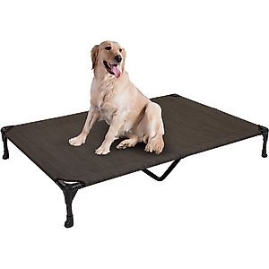 Coolaroo HeatShield Cooling Fabric Elevated Dog Bed