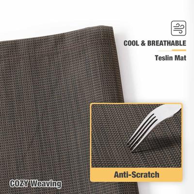 Show full view: Veehoo Chew-Proof Silver Aluminum Frame Elevated Dog Bed, Brown, Large slide 6 of 12