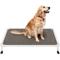 Show in main carousel: Veehoo Chew-Proof Silver Aluminum Frame Elevated Dog Bed, Brown, Large slide 1 of 12