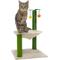 Show in main carousel: Kitty City Palm Leaf Sisal Post Cat Scratcher with Hammock, Green slide 4 of 11