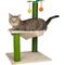Show in main carousel: Kitty City Palm Leaf Sisal Post Cat Scratcher with Hammock, Green slide 2 of 11