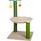 Show in main carousel: Kitty City Palm Leaf Sisal Post Cat Scratcher with Hammock, Green slide 1 of 11