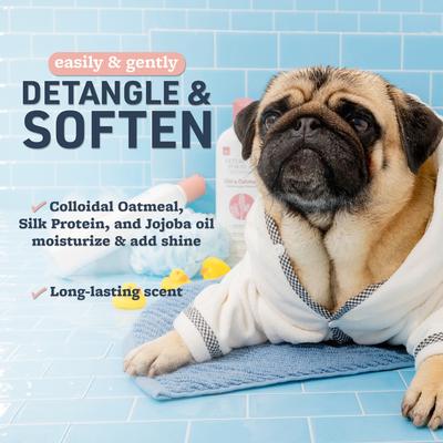 Show full view: Veterinary Formula Smart Coat Complex Ultra Oatmeal Moisturizing Conditioner for Dogs, 1-gal bottle slide 4 of 8