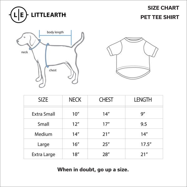 Show full view: Littlearth NFL Dog & Cat Tee Shirt, Baltimore Ravens, X-Large slide 4 of 5