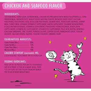 Tiny Tiger Crunchy Bunch Fearless Feathers & Gracious Gills Chicken & Seafood Flavor Cat Treats, 20-oz bag