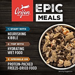 ORIJEN Wild Reserve Free-Run Chicken & Grains Dry Dog Food Recipe, 20-lb bag slide 2 of 9