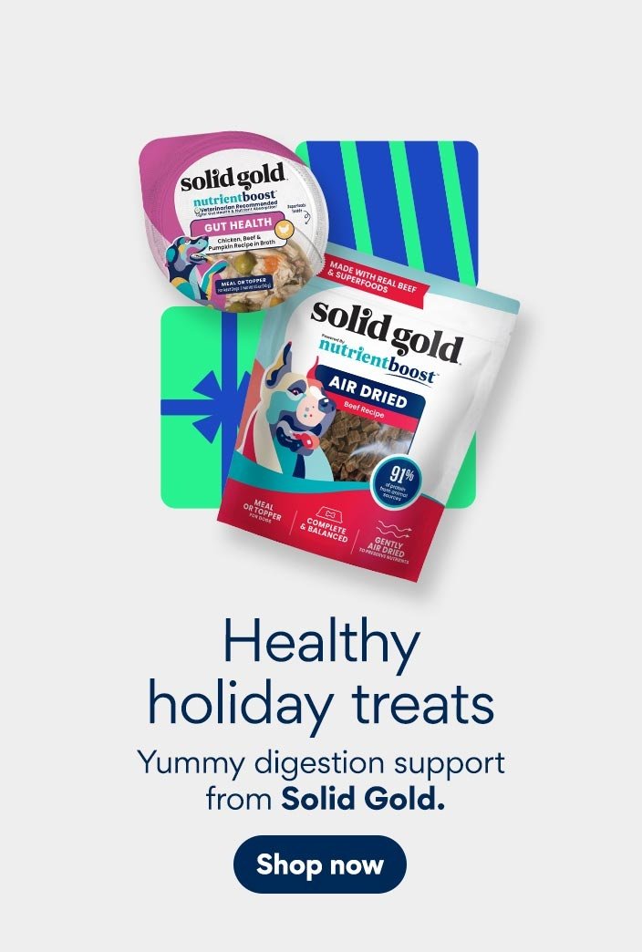 Healthy holiday treats. Yummy digestions support from Solid Gold