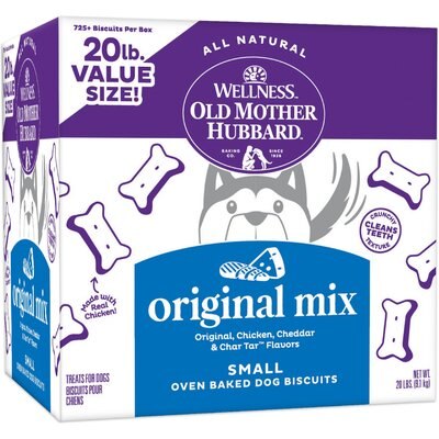 Old Mother Hubbard Old Mother Hubbard Classic Biscuits Baked Dog Treats, Small, 20-lb box