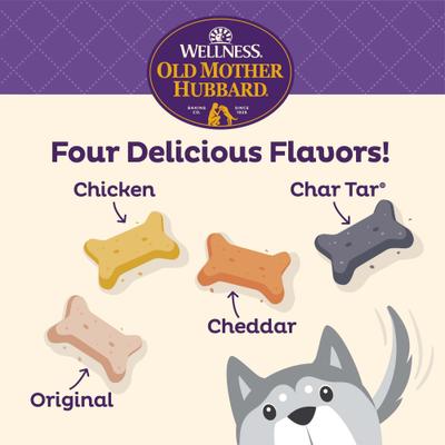 Show full view: Old Mother Hubbard by Wellness Classic Original Mix Natural Small Oven-Baked Biscuits Dog Treats, 20-lb box slide 3 of 11