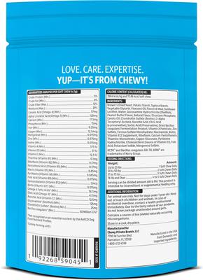 Show full view: Vibeful Favorites Bundle – Multivitamin & Digestive Health Peanut Butter & Pumpkin Dog Soft Chew Supplements, 28 count slide 3 of 9