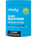 Vibeful 10-in-1 Multivitamin Bites Chicken Flavored Soft Chews Supplement for Dogs, 14 count