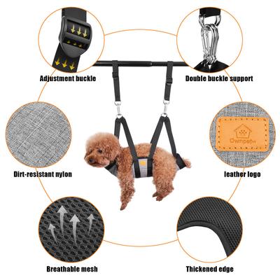 Show full view: Ownpets Pet Grooming Hammock with Carabiners, Small slide 3 of 9