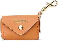 Boulevard Personalized Mr. Hanky Poop Bag Dispenser, Tan