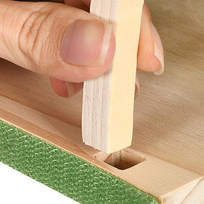 Show full view: Yitahome Wall Mounted Wooden Cat Climber Set, Beige, 16 count slide 8 of 9