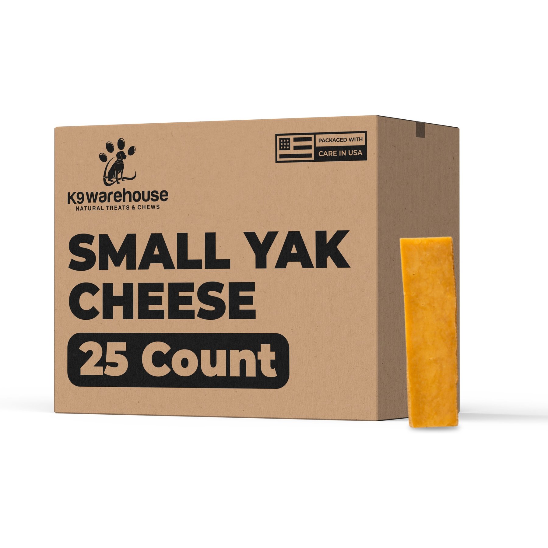 K9warehouse Himalayan Yak Chews Small Dog Chew Treats, 25 count