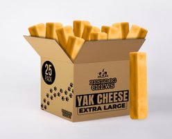 Best Dog Chews Yak Chews Extra Large Dog Himalayan Chew Treats, 25 count