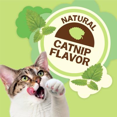Show full view: Friskies Party Mix Natural Yums Catnip Flavor Cat Treats, 6-oz bag slide 5 of 11