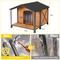 Show in main carousel: Aivituvin AIR88 Heated Waterproof Wooden Dog House, Brown, X-Large slide 7 of 7