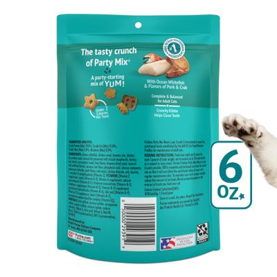 Show full view: Friskies Party Mix Meow Luau Crunch Flavor Crunchy Cat Treats, 6-oz bag slide 4 of 11