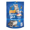 Friskies Party Mix Beachside Crunch Ocean Whitefish & Seafood Flavor Crunchy Cat Treats, 2.1-oz bag