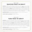 Show in main carousel: Fancy Feast Adult Grilled Seafood Feast Variety Pack in Gravy Wet Cat Food, 3-oz, case of 24 slide 6 of 12