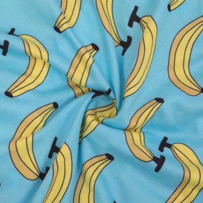 Show full view: CuteBone Bananas Big Dog Pajamas, Blue & Yellow, X-Large slide 6 of 10