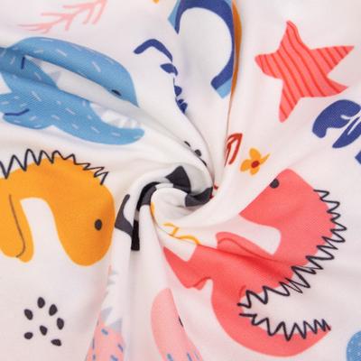 Show full view: CuteBone Dino Big Dog Pajamas, Pink & White, Medium slide 7 of 11