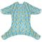 Show in main carousel: CuteBone Bananas Big Dog Pajamas, Blue & Yellow, X-Large slide 1 of 10