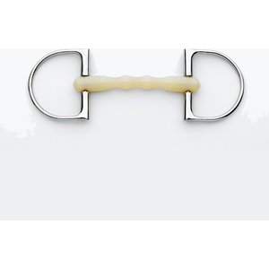 Happy Mouth Shaped Mullen Pro King Dee Horse Bit, 5-in