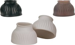 Centaur ECO Thick Rib Horse Bell Boots, White, XX-Large