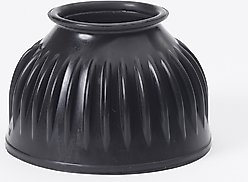 Centaur ECO Thick Rib Horse Bell Boots, Black, XX-Large