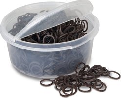 Equi-Essentials Horse Braids Rubber Bands, 800 count, Brown