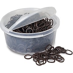 Equi-Essentials Horse Braids Rubber Bands, 800 count, Brown
