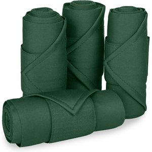 Equi-Essentials Poly Standing Horse Leg Wraps, Hunter Green, 5-in x 12-ft