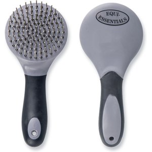 Equi-Essentials Soft Touch Horse Mane & Tail Brush, Black/Grey