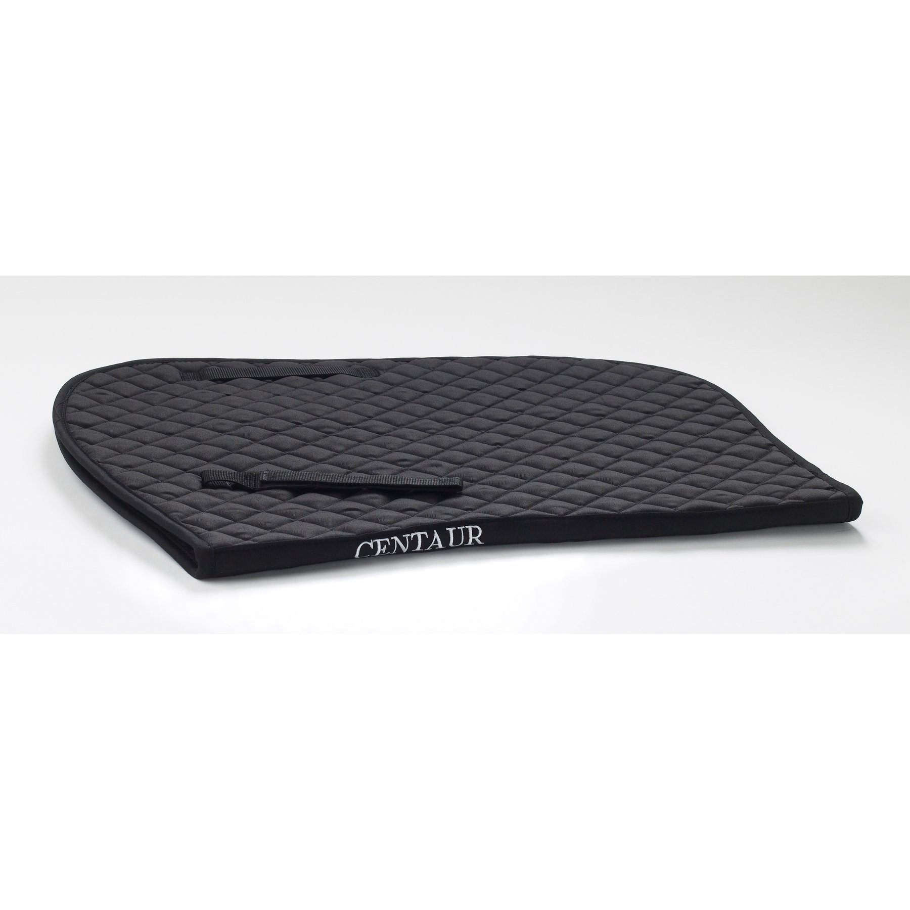 Centaur Imperial Quilted Saddle Pad, Black/Black