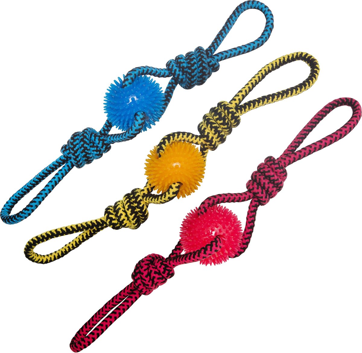 Snugarooz Toy Box Takeover For Small Dogs - 4-Piece Set With Plush & Nylon Toys For Chewing, Cuddling & Play