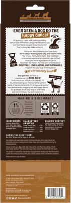 Show full view: Earth Animal No-Hide Strips Thin Natural Rawhide Alternative Venison Recipe Dog Chew Treat, 10 count slide 3 of 12