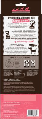 Show full view: Earth Animal No-Hide Strips Thin Natural Rawhide Alternative Salmon Recipe Chew Dog Treat, 10 count slide 3 of 12