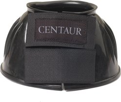 Centaur PVC HL Rib Horse Bell Boot, Black, Large