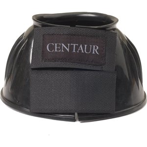 Centaur PVC HL Rib Bell Horse Boots, Black, Large