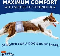 Hartz Comfitables Stretchy Waistband Disposable Male Dog Wraps, Medium, 36 count slide 2 of 8