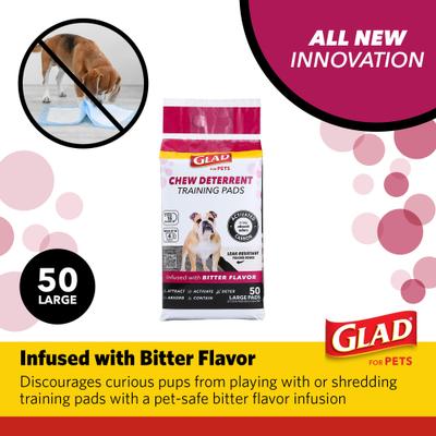 Show full view: Glad for Pets Activated Carbon Dog Training Pads 23 x 23-in, 50 count slide 8 of 11