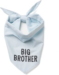 The Paws My Big Brother Dog Bandana, Blue, Small slide 1 of 2