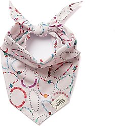 The Paws Bestie Dog Bandana, Pink, Small slide 1 of 4