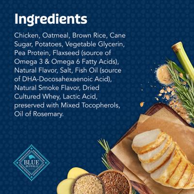 Blue Buffalo Blue Bits Tasty Chicken Recipe Soft-Moist Training Dog Treats